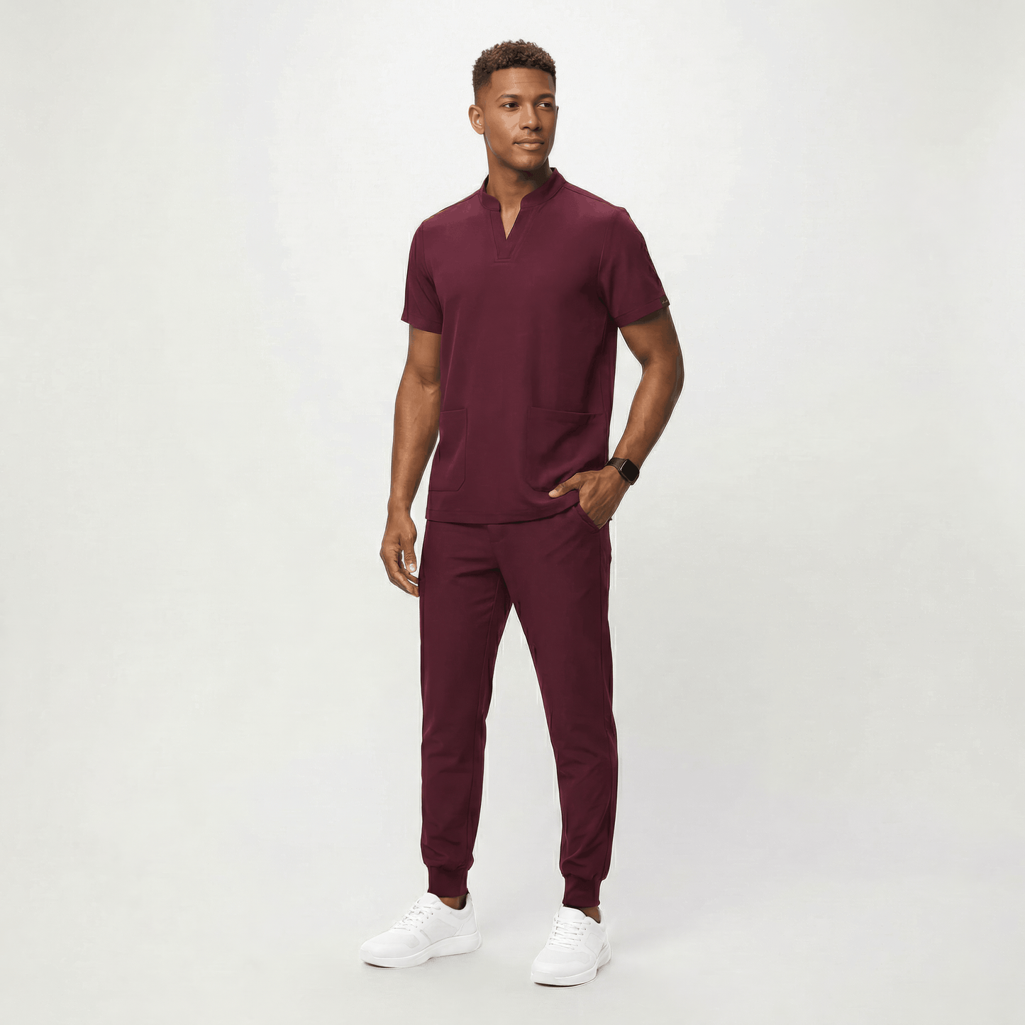 Deep Cherry Red Full Scrub