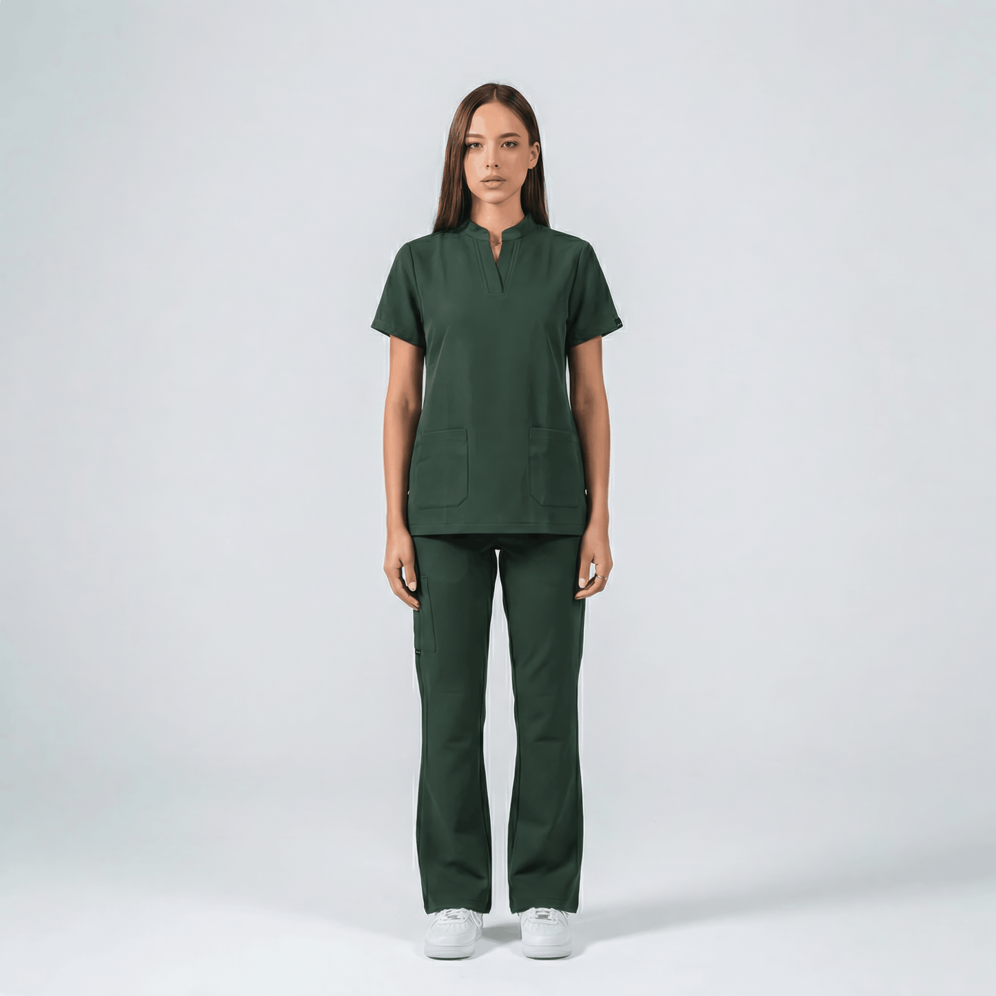Olive Green Full Scrub