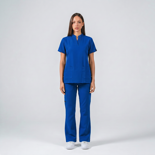 Royal Blue Full Scrub