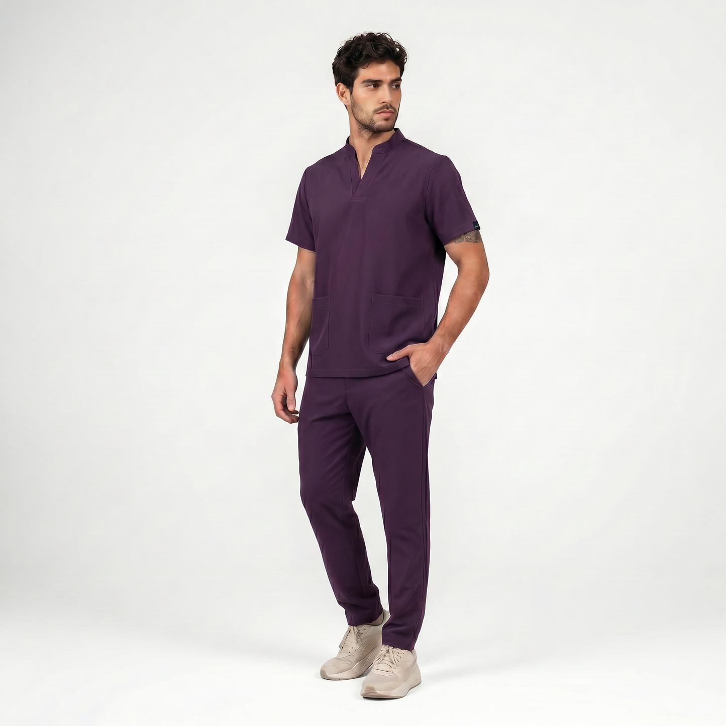 Plum Purple Full Scrub