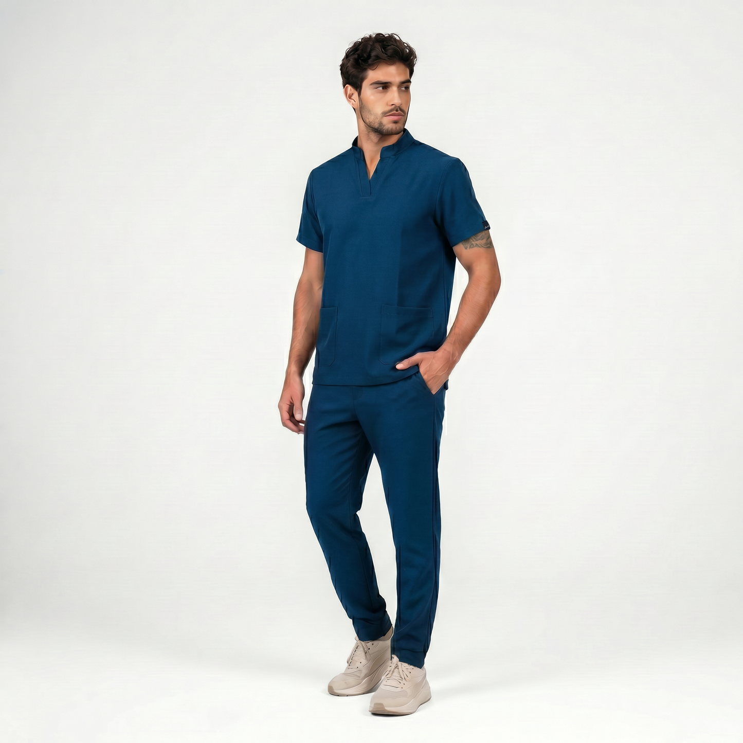 Deep Teal Full Scrub