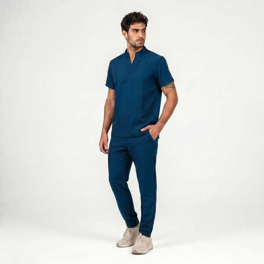 Deep Teal Full Scrub