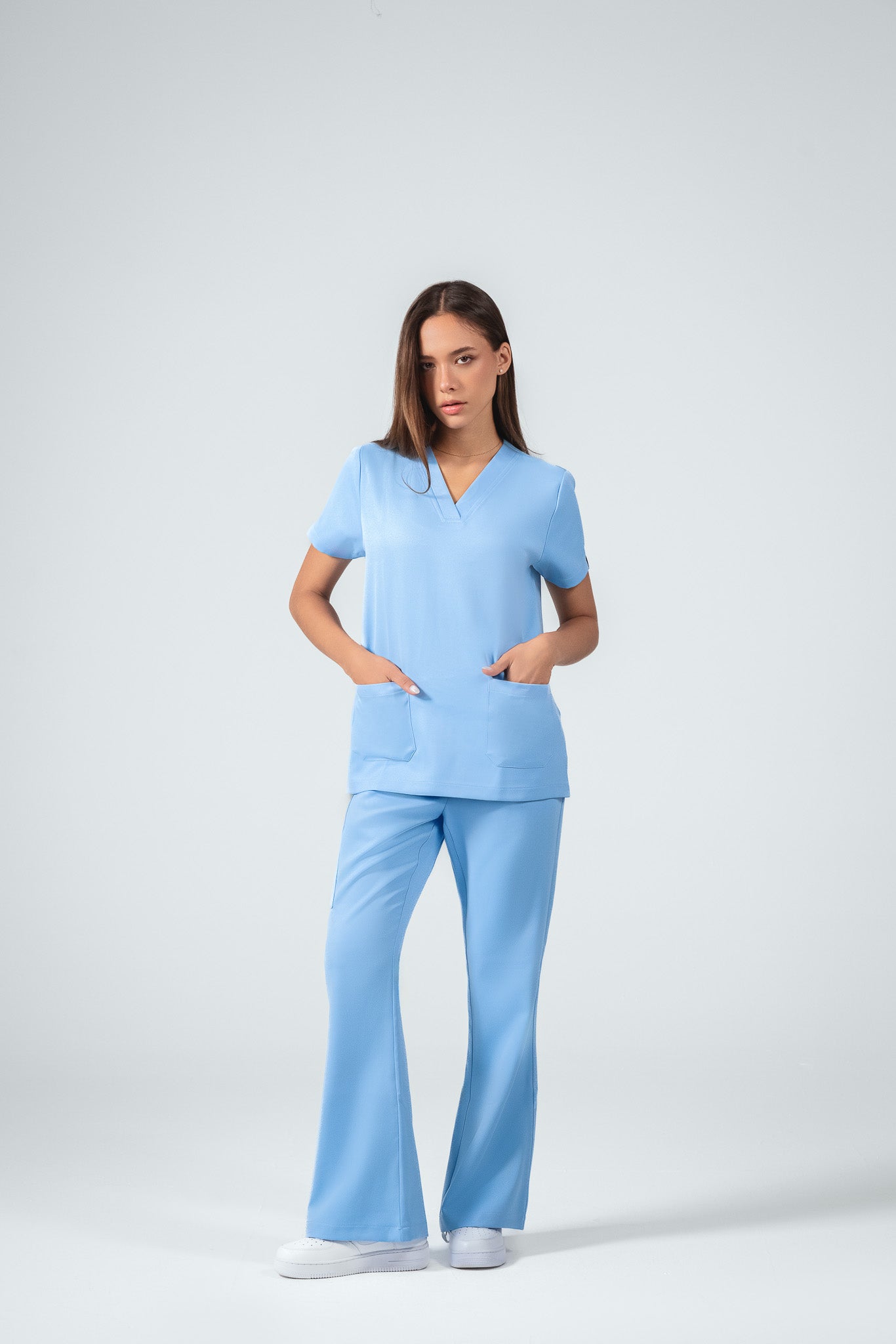 Baby Blue Full Scrub