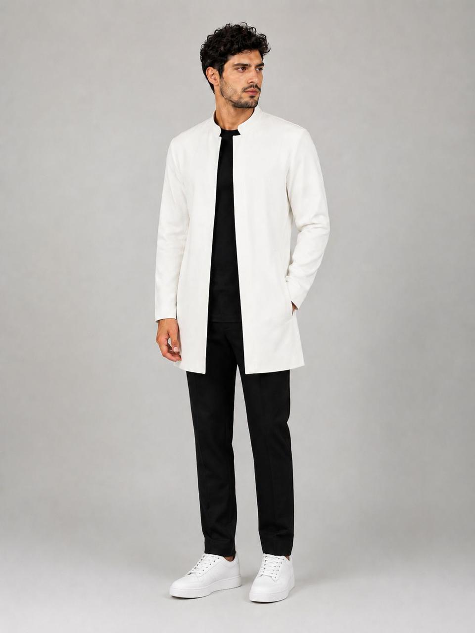 White Blazer Lab Coat