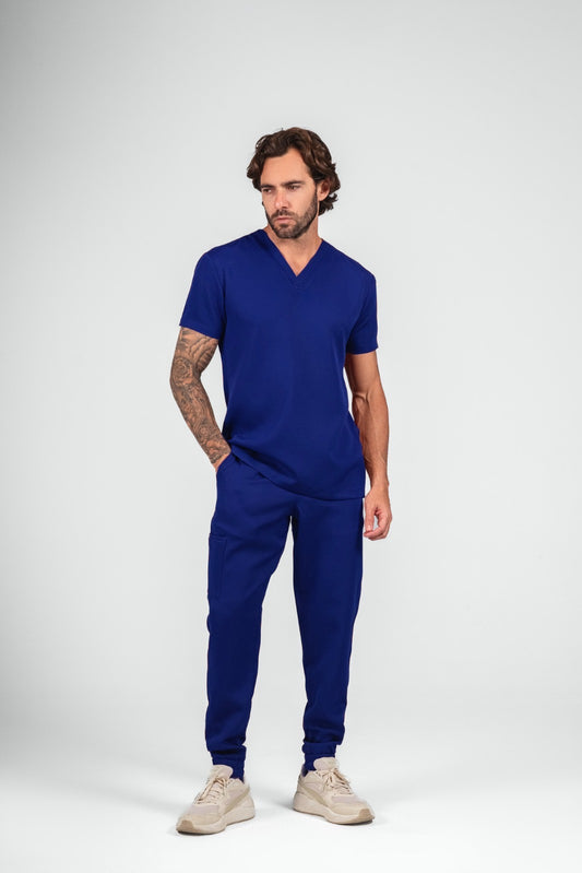 Royal Blue Full Scrub