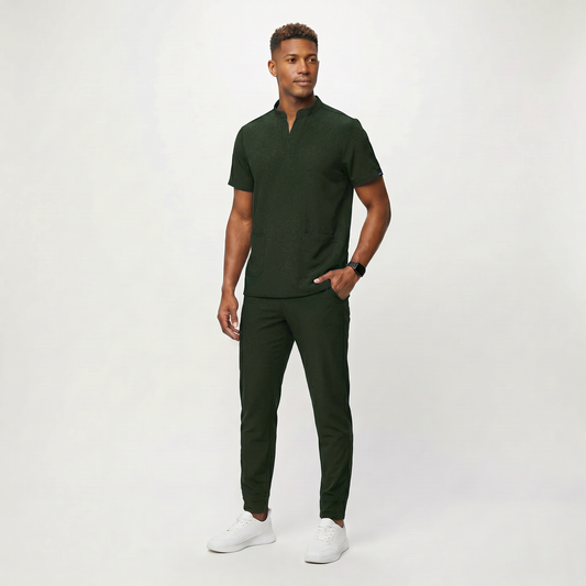 Olive Green Full Scrub
